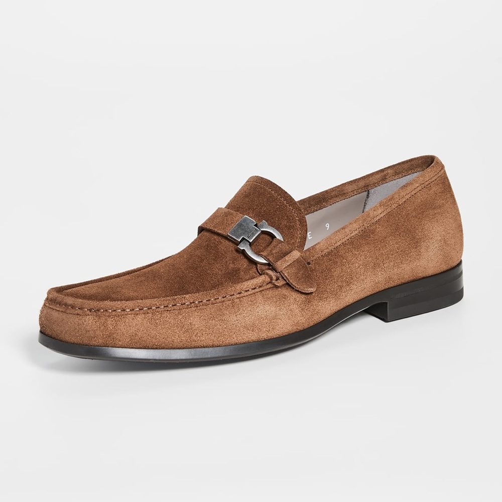 Salvatore Ferragamo
Adam Suede Loafers